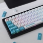 MIKU 104+26 PBT Dye-subbed Doubleshot Backlit Keycaps Set for Mechanical Gaming Keyboard